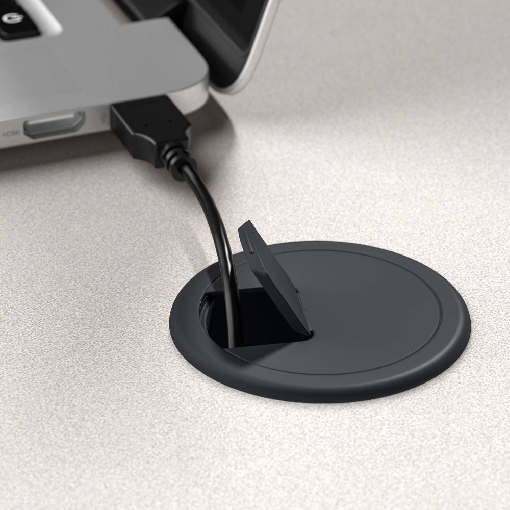 Series A 36W Desk with Mobile File Cabinet