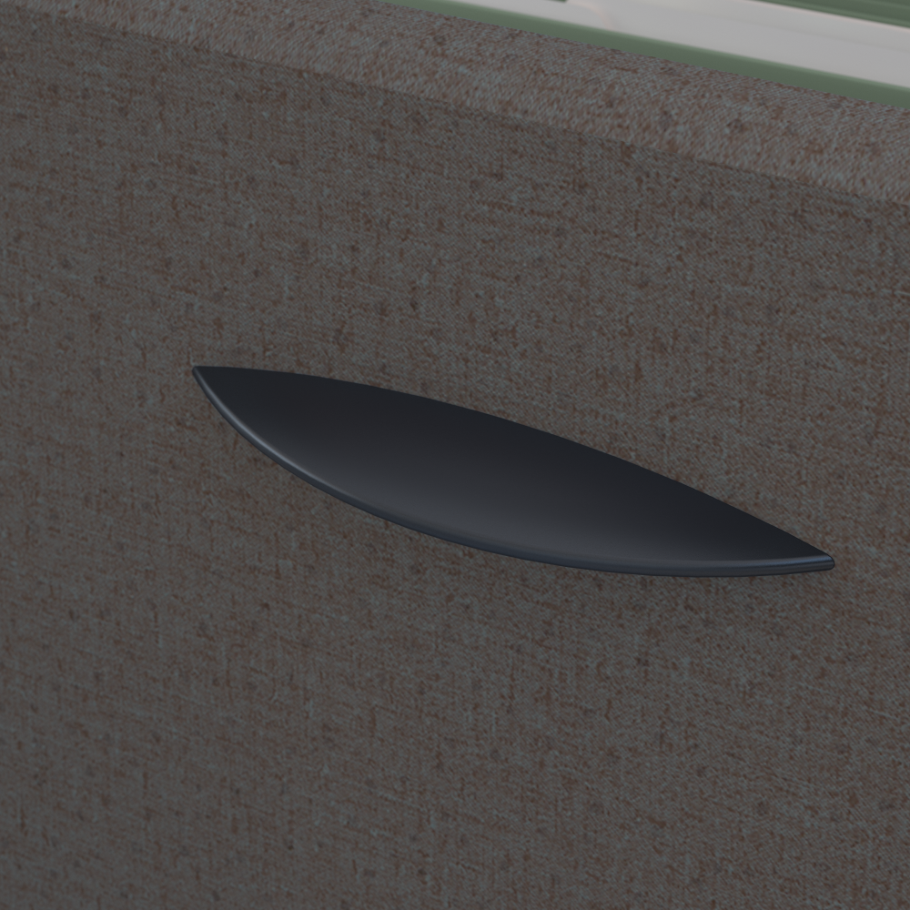 Series A 36W Desk with Mobile File Cabinet