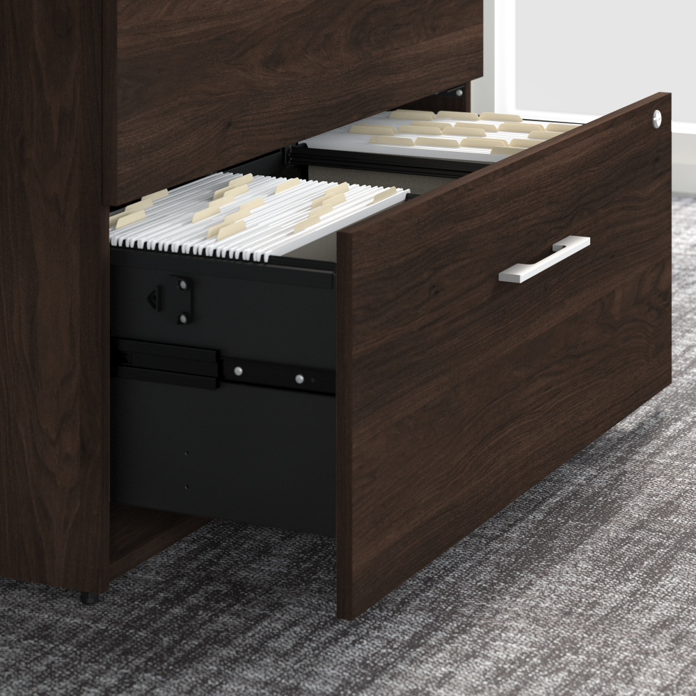 Office 500 72W U Shaped Executive Desk with Drawers and Hutch